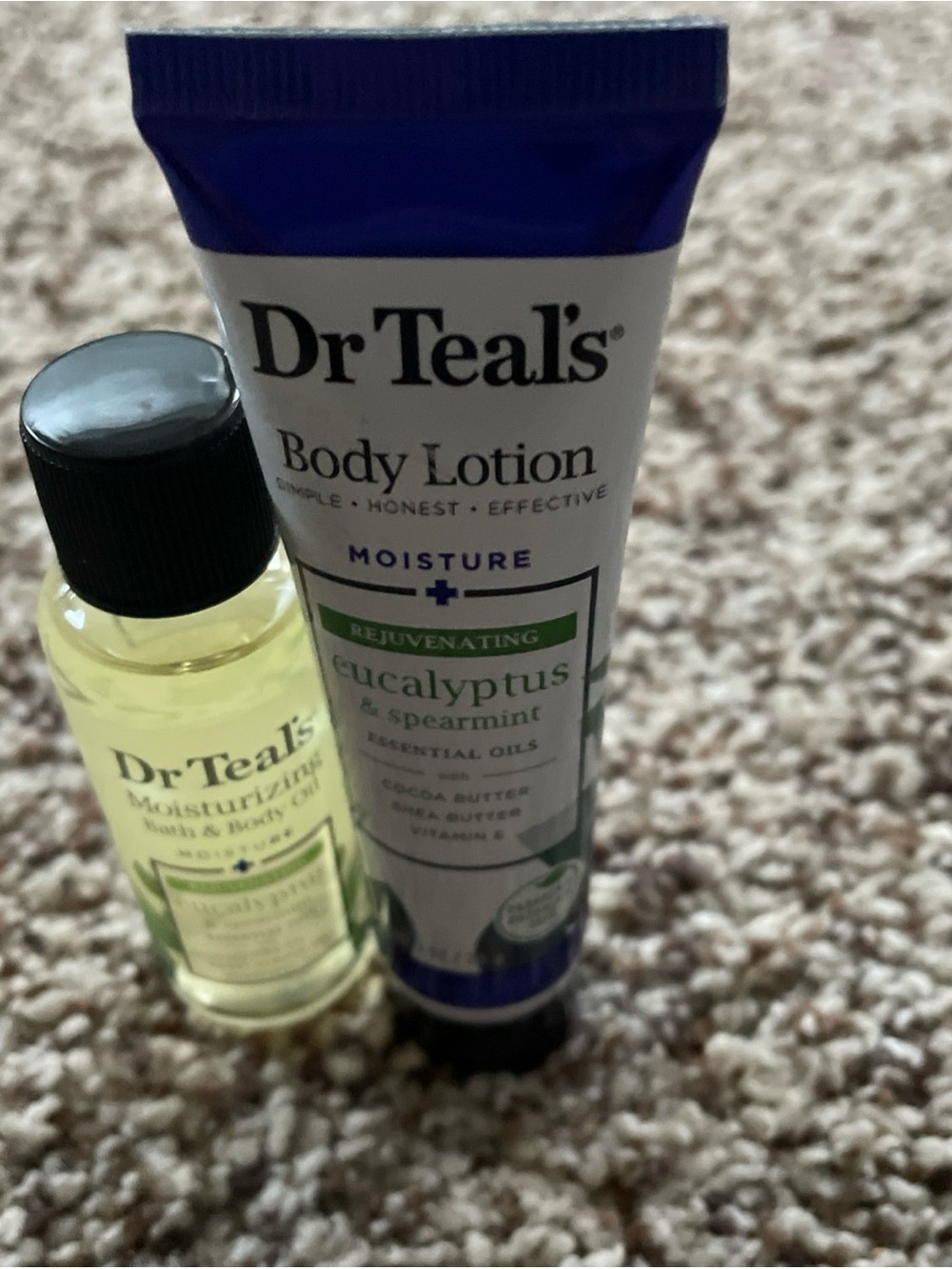Dr Teal’s Eucalyptus & Spearmint Mini Set | Travel Size | New/Unused